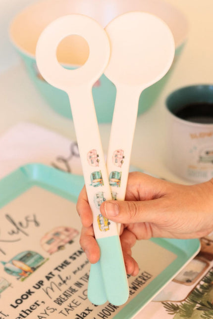 Caravan Bamboo Melamine Salad Servers