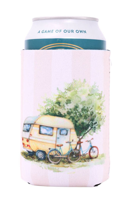 Caravan On The Road Stubby Cooler