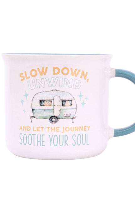Caravan Slow Down Mug