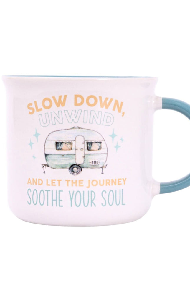 Caravan Slow Down Mug