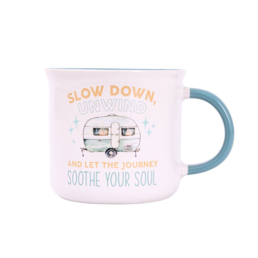 Caravan Slow Down Mug