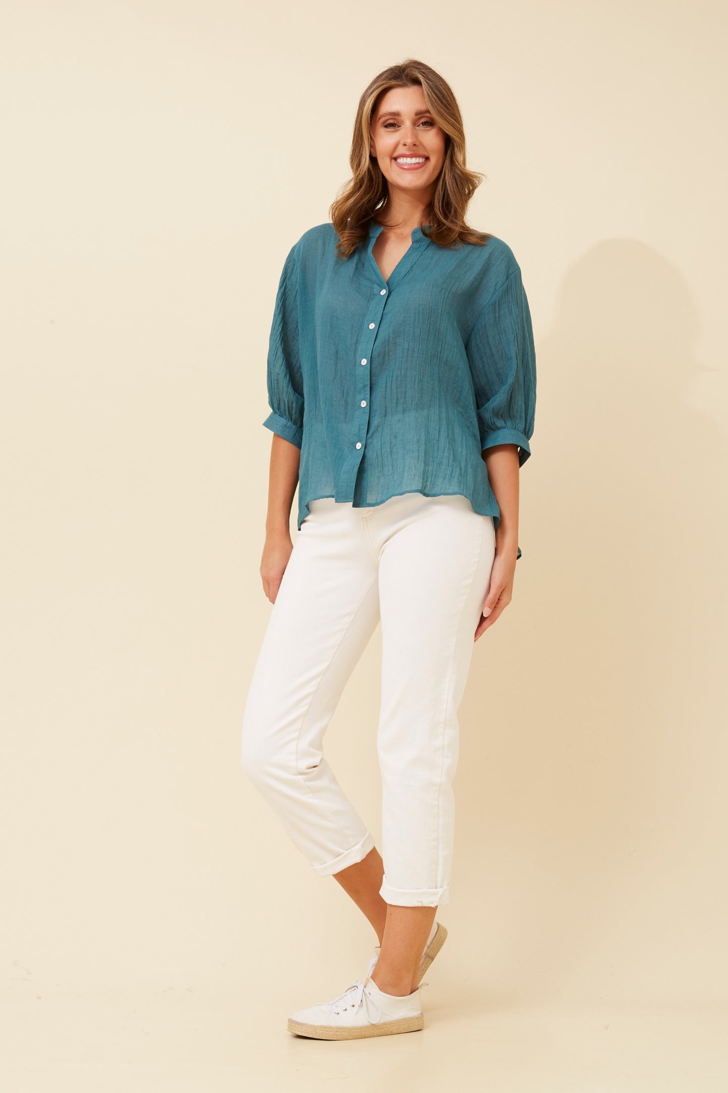 Bree Shirt Emerald