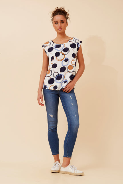 Betty Swirl Top
