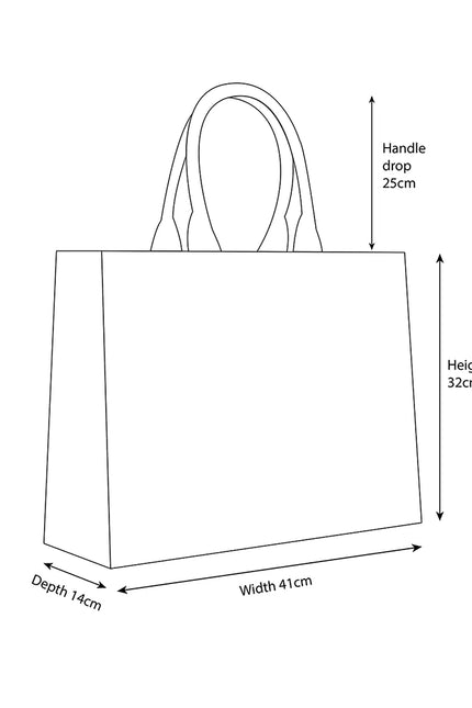 Leopard Book Tote & Matching Foldup Shopper Set