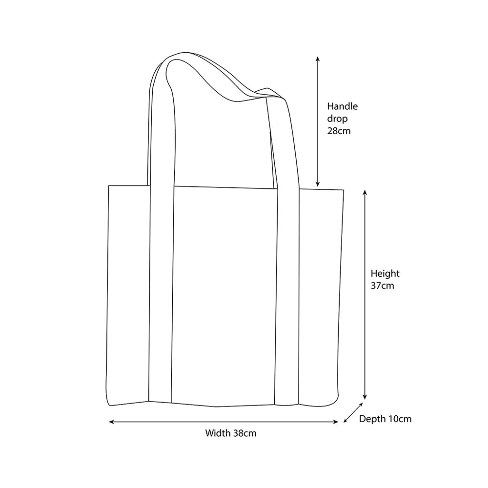 Pink Flamingo Book Tote & Matching Foldup Shopper Set