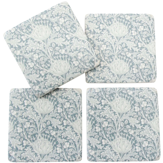 William Morris’s Artichoke coaster set4