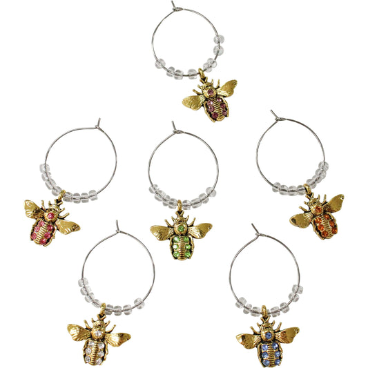 Bee Wine Charms