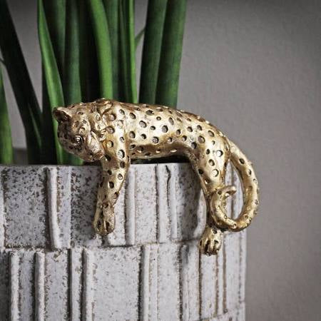 Leo Leopard Pot Hanger