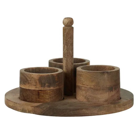 Elgar Set of 3 Wood Bowls