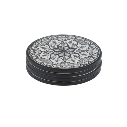 Aleah Set of 4 Ceramic Coasters