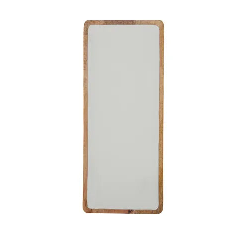Bayeux Rectangular Wood & Enamel Tray