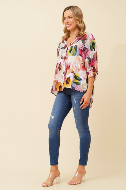 Courtney Printed Blouse