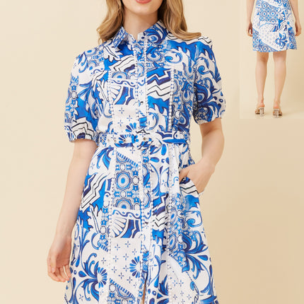 Courtney Love Puff Sleeve Dress