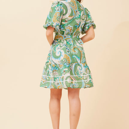 Shannon Paisley Dress