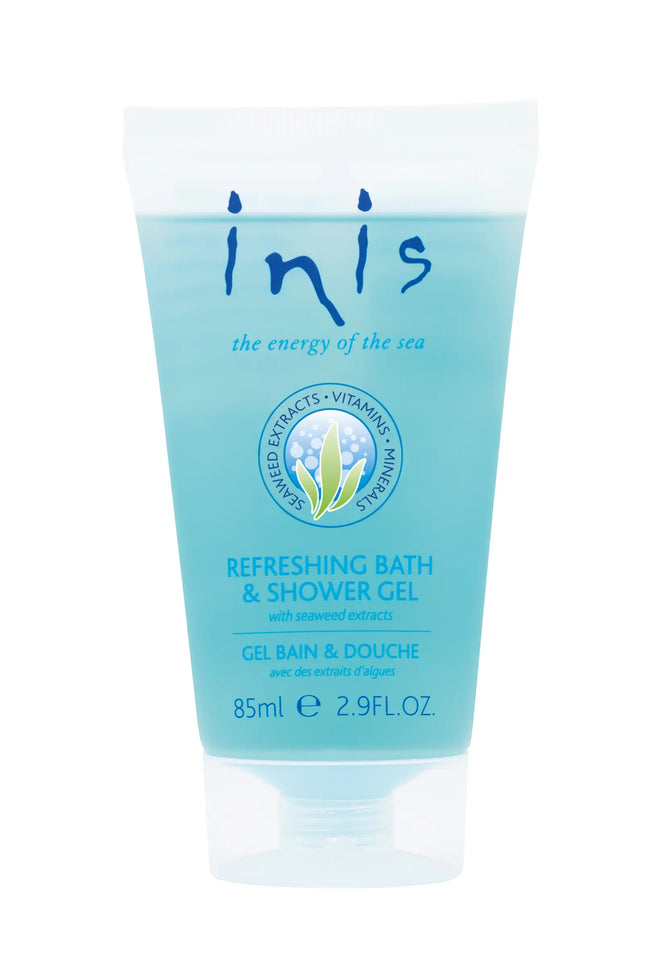 Inis Refreshing Travel Size Bath Shower Gel 85ml