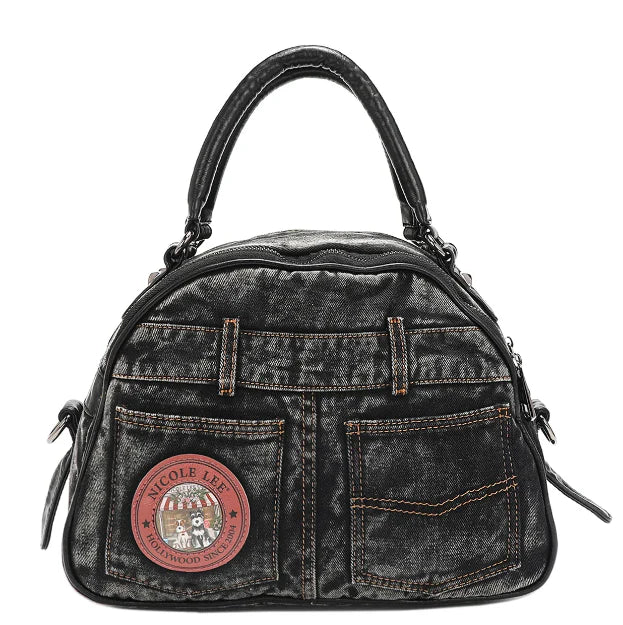 Nicole Lee |Denim Sisters Secrets Dome Bag