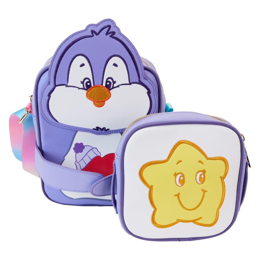 Loungefly - Care Bears - Cousins Cozy Heart Penguin CrossbuddiesBag