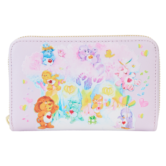 Loungefly- Care Bears - Cousins Forest of Feelings Zip Around Wallet