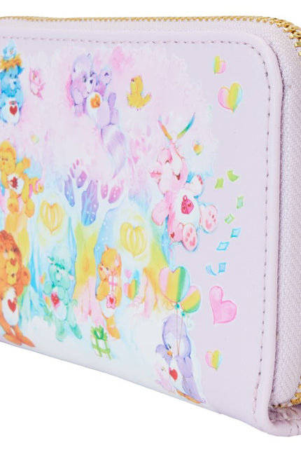 Loungefly- Care Bears - Cousins Forest of Feelings Zip Around Wallet