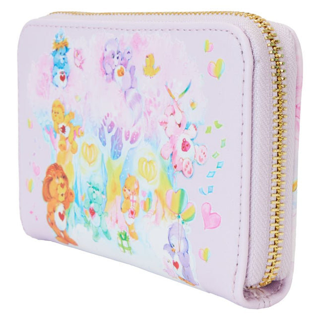 Loungefly- Care Bears - Cousins Forest of Feelings Zip Around Wallet