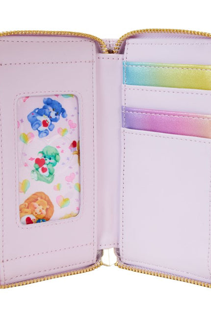 Loungefly- Care Bears - Cousins Forest of Feelings Zip Around Wallet
