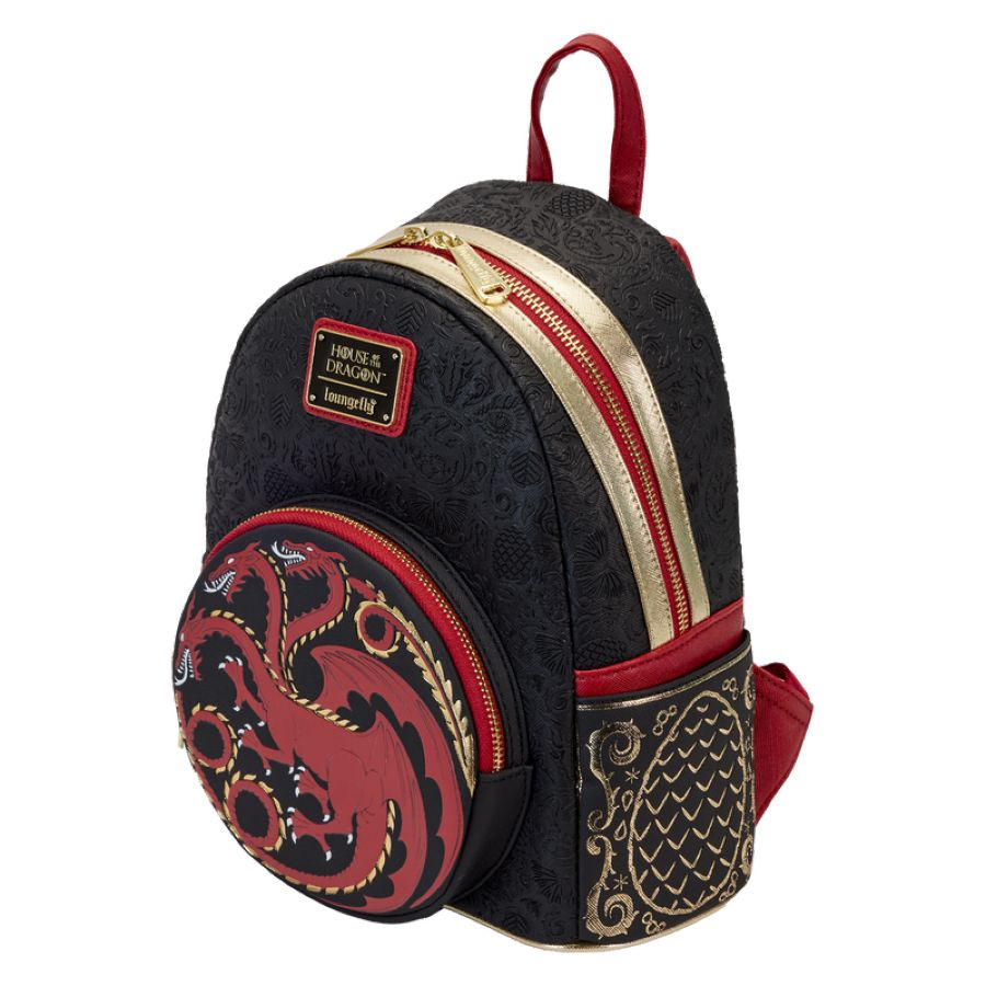 Loungefly - House Of The Dragon - All-Over Print House Targaryen Mini Backpack