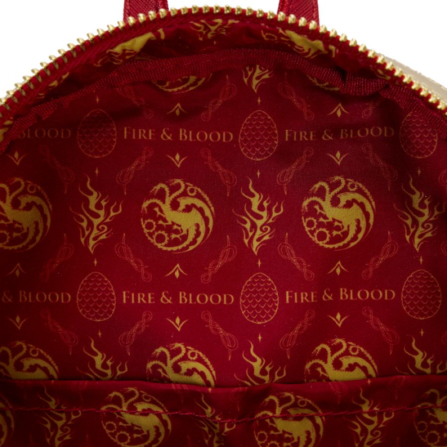 Loungefly - House Of The Dragon - All-Over Print House Targaryen Mini Backpack