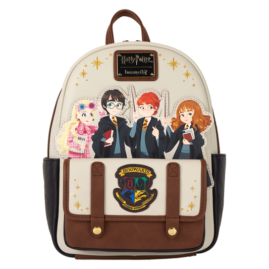 Loungefly | Harry Potter - Hogwarts Flap Pocket Mini Backpack