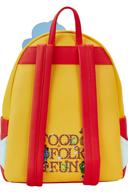 Loungefly- McDonalds - Fry Guys Triple Pocket Mini Backpack