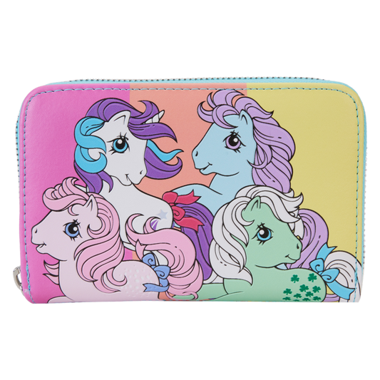Loungefly- My Little Pony - Color Block Zip Around Wallet