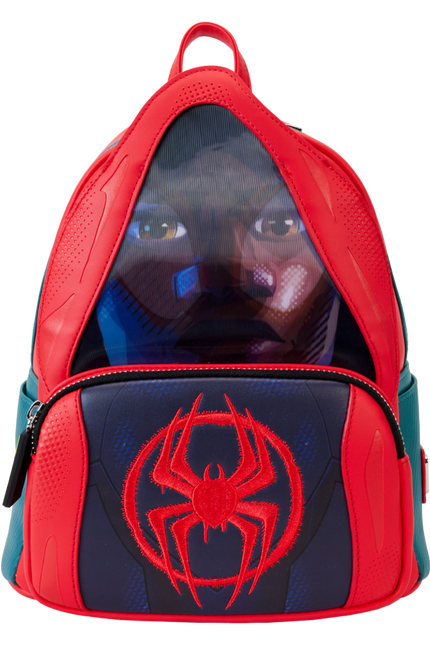 Loungefly- Spider-Man: Across the Spider-Verse - Miles Hoody Cosplay Mini Backpack