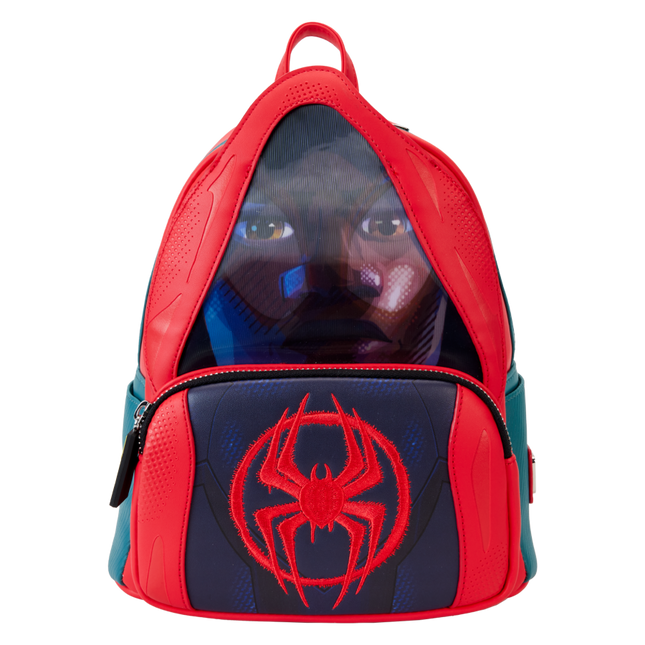 Loungefly- Spider-Man: Across the Spider-Verse - Miles Hoody Cosplay Mini Backpack