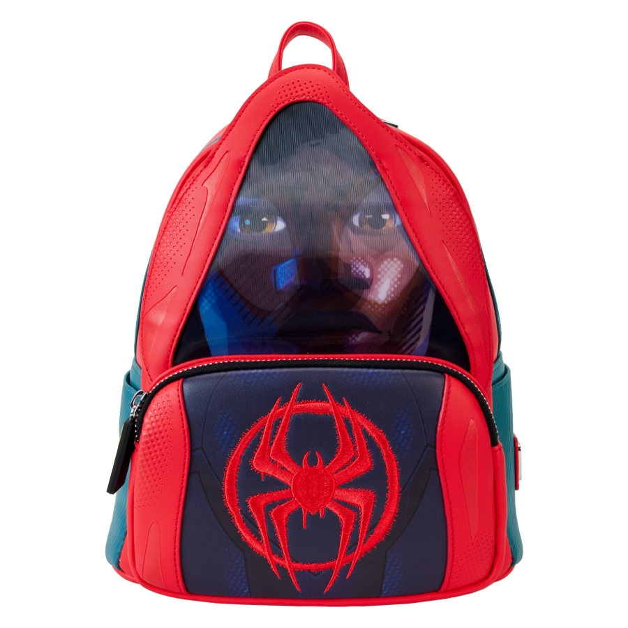 Loungefly- Spider-Man: Across the Spider-Verse - Miles Hoody Cosplay Mini Backpack