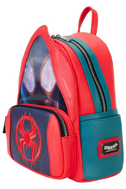 Loungefly- Spider-Man: Across the Spider-Verse - Miles Hoody Cosplay Mini Backpack