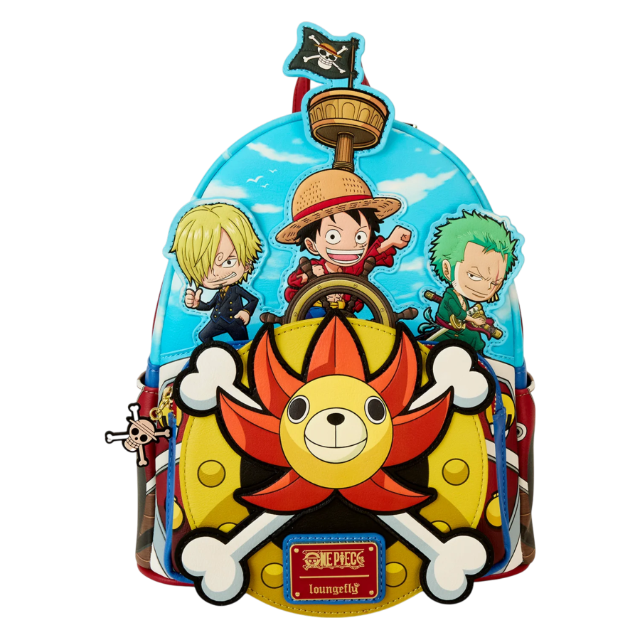 Loungefly- One Piece - Crew Sailing Mini Backpack