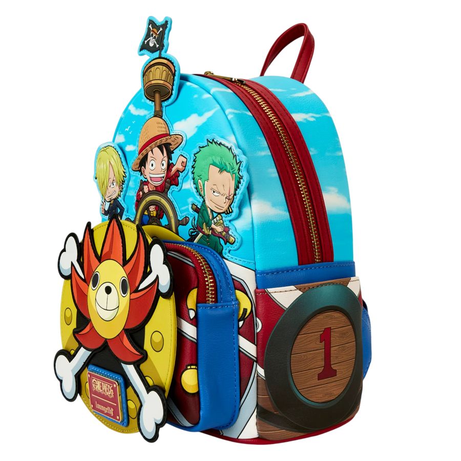 Loungefly- One Piece - Crew Sailing Mini Backpack