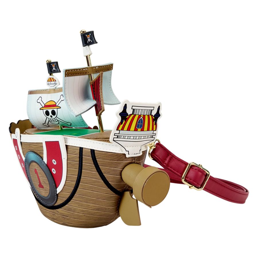 Loungefly- One Piece - Thousand Sunny Figural Crossbody Bag