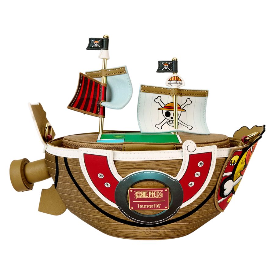 Loungefly- One Piece - Thousand Sunny Figural Crossbody Bag