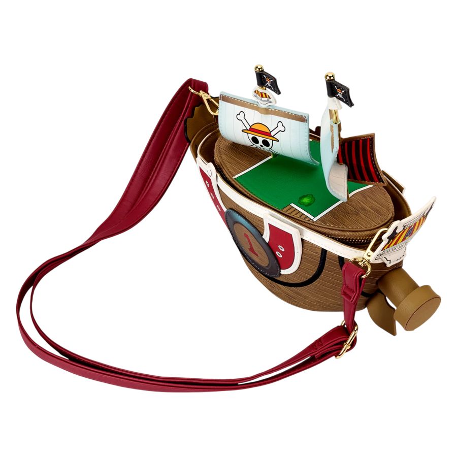 Loungefly- One Piece - Thousand Sunny Figural Crossbody Bag