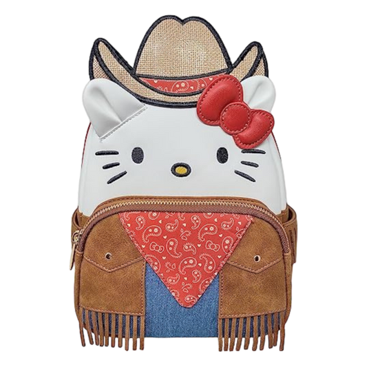 Loungefly- Sanrio - Hello Kitty Western US Exclusive Cosplay Mini Backpack