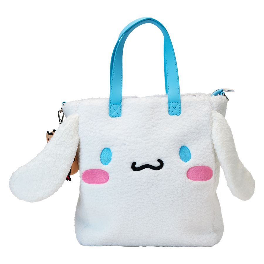 Sanrio - Cinnamoroll Sherpa Tote Bag with Coin Bag