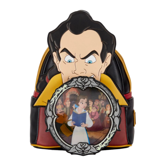 Loungefly- Beauty and the Beast (1991) - Gaston Mini Backpack