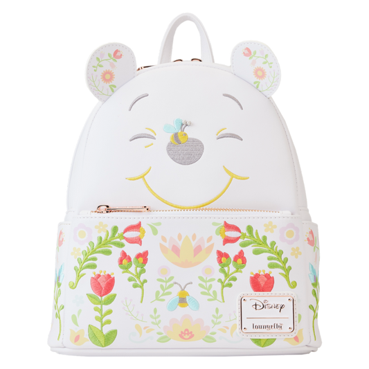Loungefly- Winnie The Pooh - Folk Floral Cosplay Mini Backpack