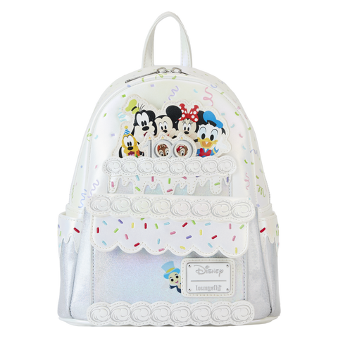Loungefly- Disney - 100th Celebration Cake Mini Backpack