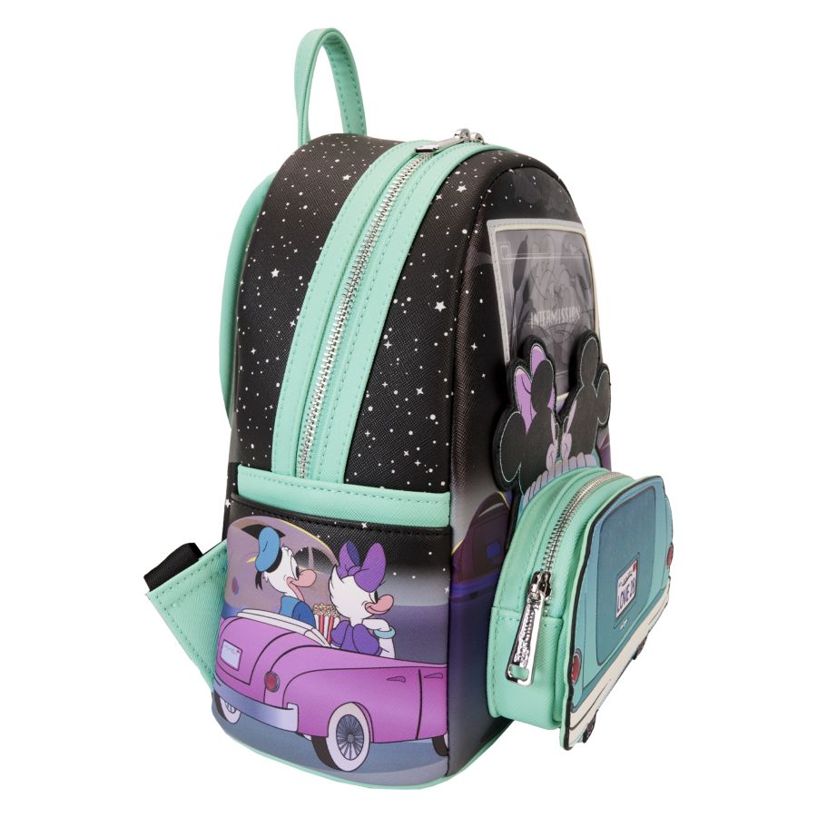 Loungefly - Disney - Mickey & Minnie Date Drive-In Mini Backpack