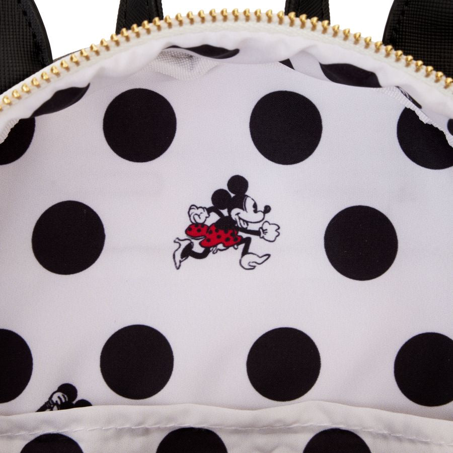 Loungefly- Disney - Minnie Rocks The Dots Classic Mini Backpack