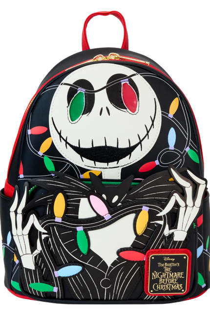 Loungefly | The Nightmare Before Christmas - Smiling Jack Light-up Mini Backpack
