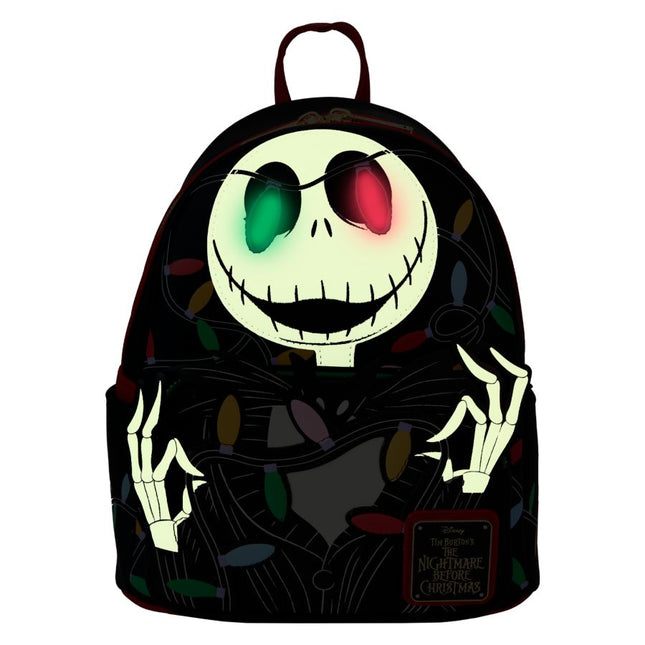 Loungefly | The Nightmare Before Christmas - Smiling Jack Light-up Mini Backpack