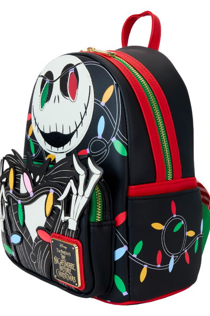 Loungefly | The Nightmare Before Christmas - Smiling Jack Light-up Mini Backpack