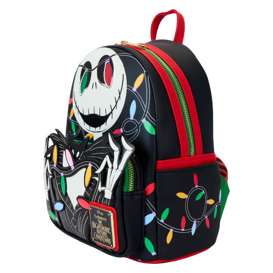 Loungefly | The Nightmare Before Christmas - Smiling Jack Light-up Mini Backpack